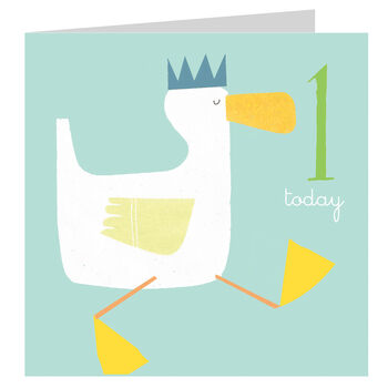Duckling 1st Birthday Card, 3 of 5
