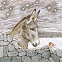 'Donkey And Robin' Print, thumbnail 3 of 3
