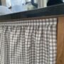 Sink Skirt, Vanity Curtain, Cabinet Cover, Cupboard Blinds, thumbnail 2 of 5