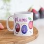 Plums Ceramic Mug, thumbnail 1 of 12