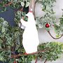 Skiing Polar Bear Christmas Tree Decoration, thumbnail 1 of 3