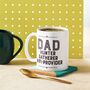 'Dad Hunter, Gatherer, Wifi Provider' Father's Day Mug, thumbnail 1 of 4