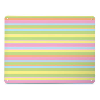Stripes Design / Large Magnetic Notice Board, 4 of 10