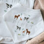 Personalised Farm Animals Baby Outfit, thumbnail 4 of 5