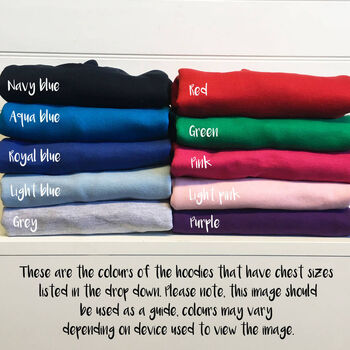 Personalised Adult And Child Established Hoodie Set, 5 of 6