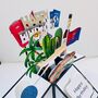 Lanzarote Themed 3D Birthday Card, thumbnail 2 of 7