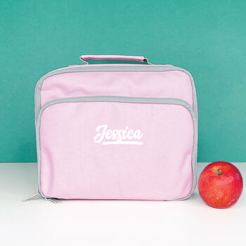 Kids Personalised Retro Style Lunch Box, 4 of 8