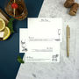 The Cocktail Collection Correspondence Cards, thumbnail 4 of 8