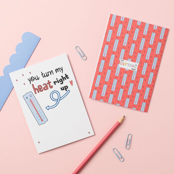 Personalised Funny Thermometer Valentine's Day Card, 2 of 6