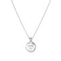 Women's Engraved Silver Initial Necklace, thumbnail 5 of 10