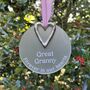 Forever In Our Hearts Christmas Decoration, thumbnail 1 of 3