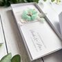 Handmade Wedding Money Wallet Mint Green And White, thumbnail 5 of 7