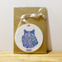 Personalised Fluffy Cat Christmas Tree Decoration, thumbnail 4 of 4