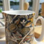 Small Jug In William Morris Seedling Tapestry Design, thumbnail 3 of 9