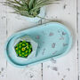 Pink Jesmonite Mini Planters And Tray, thumbnail 8 of 10