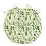 Botanical Leaves Round Garden Seat Pads, thumbnail 2 of 5