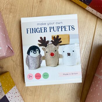 Sew Your Own Christmas Finger Puppets Craft Kit, 2 of 9