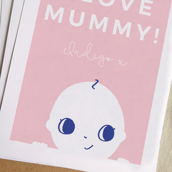 Personalised Mummy's First Mother's Day Card, 6 of 6