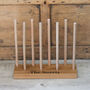 Engraved Wooden Floor Boot Rack, thumbnail 2 of 12