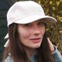 Personalised Birthday Flower Organic Cotton Cap Gift, thumbnail 6 of 7