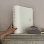 Recycled Leather Lever Arch Folder Wedding Plans Made In Over 25 Colours, thumbnail 5 of 6