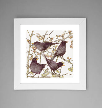 'Blackbirds' Print, 2 of 3