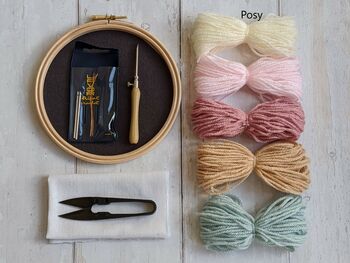 Beginner Punch Needle Kit In Several Colour Options, 6 of 10