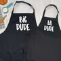 Big/Lil Dude Father And Son Apron Set, thumbnail 6 of 6