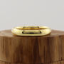Mens 18ct Gold Polished Court Wedding Ring, thumbnail 8 of 8
