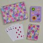 Playing Card Set Floral Supernova, thumbnail 1 of 5