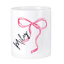 Personalised Bow Make Up Brush Holder, thumbnail 4 of 4
