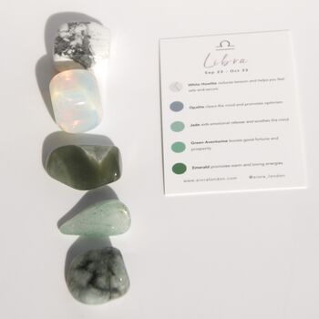 Libra Zodiac Crystal Kit, 2 of 4