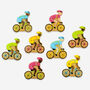 Father's Day Cycling Bike Race Biscuit Tin Gift, thumbnail 3 of 4
