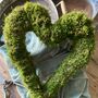 Moss Heart Wreath Hanging, thumbnail 11 of 11