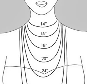 Forget Me Nots Teardrop Inital Necklace, 6 of 7