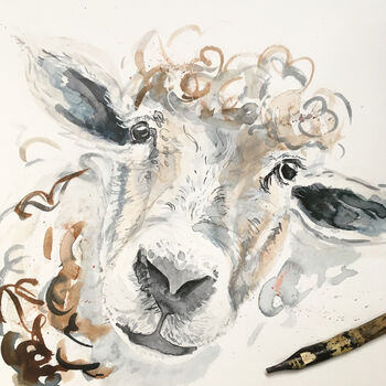 Inky Sheep Notebook, 5 of 7