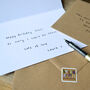 Starting University Alphabet Greetings Card, thumbnail 3 of 3