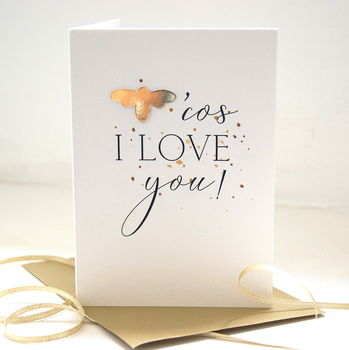 Because I Love You Bee Card, 6 of 6