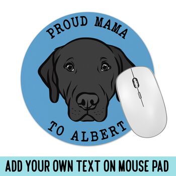 Personalised Labrador Mouse Mat, 3 of 5