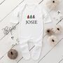 Personalised Halloween Ghost Babygrow/Sleepsuit/T Shirt, thumbnail 2 of 3