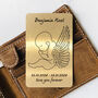 Personalised Baby Remembrance Metal Wallet Card, thumbnail 2 of 6