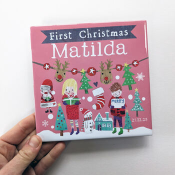 Personalised Christmas Tile, 6 of 6
