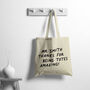 Personalised Tote Bag Teacher Thank You Gift, thumbnail 1 of 2