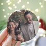 Couples Photo Wooden Hanging Decoration, thumbnail 4 of 7