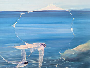 Enchanted Blue Seascape, 4 of 11
