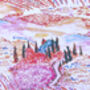 Recycled Tuscan Sunset Wrapping Paper, thumbnail 8 of 8