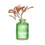 Set Of Three Green Glass Bud Vases, thumbnail 6 of 10