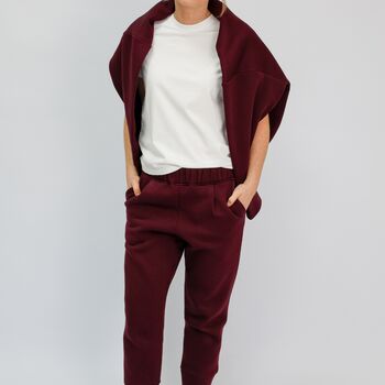Margot Relaxed Cigarette Style Sweatpants, 2 of 6