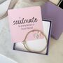 Soulmate Friendship Gift Crystal Bracelet Rose Quartz Valentine Mothers Day, thumbnail 9 of 9