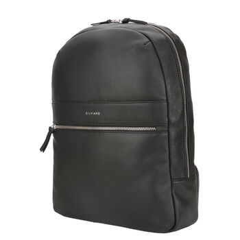 Goswell Leather Backpack Black, 2 of 3